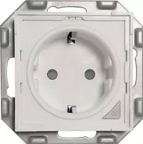 PowerRay WiFi išmanusis lizdas PR-SSO-01, berėmis baltas, 16A, valdymas programėle ir balsu, Type F