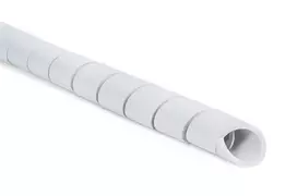 HellermannTyton 161-41002 Spirotect spiralinė kabelių apsauga, pilka, 10 mm išorinis skersmuo, 25 m ilgio