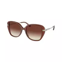 Michael Kors MK2185BU35481 moteriški akiniai nuo saulės, tamsiai vėžlio atspalvio, rudi gradientiniai, 56/17/140 mm