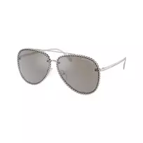 Michael Kors Moterų akiniai nuo saulės MK114718936G5 auksiniai drugelio formos 59/13/140 mm
