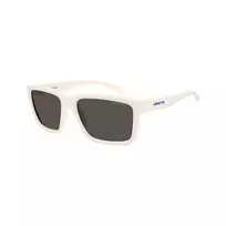 Arnette AN4346-296387 vyriški stačiakampiai akiniai nuo saulės, matinio juodo rėmelio, pilki stiklai, 57-18-140 mm