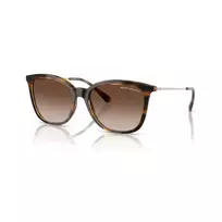 Armani Exchange AX4151S moteriški akiniai nuo saulės, rudo Havana rėmelio, rudo gradientinio stiklo, 55mm