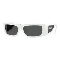 Versace unisex saulės akiniai VE4482-314-87 juodi/pilki 57/16/135 mm