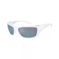 Arnette AN4353-2977Y7 vyriški akiniai nuo saulės, matiniai juodi rėmeliai, tamsiai pilki veidrodiniai sidabriniai stiklai, 63/17/125 mm