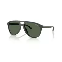 Armani Exchange AX4156SU 83777 vyriški akiniai nuo saulės, matiniai juodi / tamsiai pilki, 59 mm