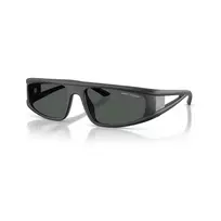 Armani Exchange vyriški akiniai nuo saulės AX4159SU83848 matiniai juodi / tamsiai pilki 59mm