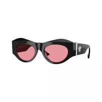Versace VE4477U 532084 moteriški akiniai nuo saulės, Havana rėmelis, rudi gradientiniai lęšiai, 52mm