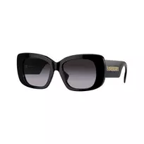 Burberry BE4410-30018G moteriški akiniai nuo saulės - juodas rėmelis, pilki gradientiniai lęšiai, 52mm
