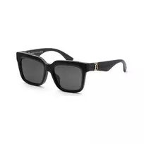 Burberry BE4419F300187 moteriški kvadratiniai akiniai nuo saulės, juodas rėmelis, pilki stiklai, 54mm