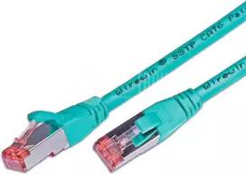 Wirewin S/FTP CAT6 0,75 m tinklo kabelis, turkio spalvos (PKW-PIMF-KAT6 0.75 TK)