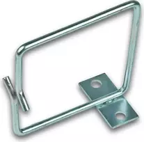 Wirewin SLIM kabelių tvarkymo žiedas 80x80mm metalinis, kairioji fiksacija (KFH 80X80 LF/RG)