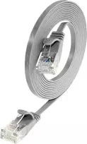 Wirewin Cat.6 U/UTP plonas tinklo kabelis, RJ45, 10 m, pilkas PKW-SLIM-KAT6 10.0
