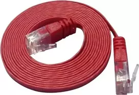 Wirewin Cat.6 Slim U/UTP tinklo kabelis, 10 m, raudonas (PKW-SLIM-KAT6 10.0 RT)