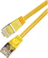Wirewin Cat.6 SLIM tinklo kabelis, STP(PIMF), 0,75 m, geltonas (PKW-STP-SLIM-KAT6 0.75 GE)