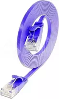 Wirewin Cat6 U/UTP slim Ethernet tinklo kabelis, 0,1 m, violetinės spalvos PKW-SLIM-KAT6 0.1 VT