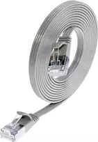 Wirewin Triotronik Cat6 U/FTP plonas tinklo kabelis 0,25 m, pilkas PKW-STP-SLIM-KAT6 0.25