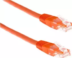 Wirewin Triotronik PKW-LIGHT-STP-K6 1.0 OR Cat6 F/FTP tinklo kabelis, 1m, oranžinis