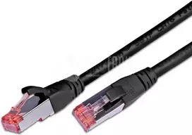 Wirewin CAT6 tinklo kabelis, S/FTP, LSOH, juodas, 10,0 m, RJ45 (PKW-PIMF-KAT6 10.0 SW)