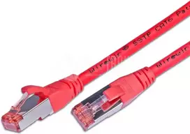 Wirewin CAT6 tinklo kabelis S/FTP LSOH raudonas 4m RJ45 (PKW-PIMF-KAT6 4.0 RT)