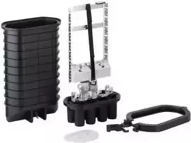 Optotec IP68 lauko kupolinė optinių skaidulų mova, kompaktiškas dizainas, iki 288 skaidulų FTTx (FOCUS-CODC2-AB)