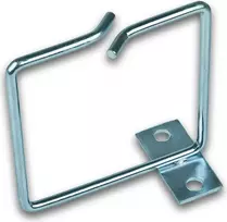 Wirewin Metalinis kabelių tvarkymo žiedas 80x80mm, tvirtinimas kairėje, juodas KFH 80X80 LF/FG