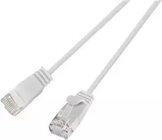 Wirewin SLIM UL6 3 WS - Cat.6 plonas lengvas tinklo kabelis, U/UTP, 3,0 m, baltas (PKW-LIGHT-K6 3.0 WS)