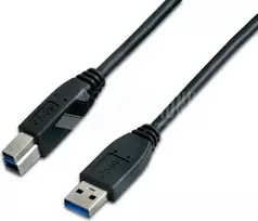 Wirewin USB 3.0 A-B kabelis, 5 m, juodas USB 3.0 A-B MM 5.0 SW