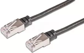 Wirewin PKW-OUT-K5E 10.0 Cat5e U/FTP tinklo kabelis, RJ45, juodas, 10 m