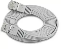 Wirewin Triotronik PKW-STP-SLIM-KAT6 0,1 m baltas Cat6 U/FTP plonas Ethernet tinklo kabelis