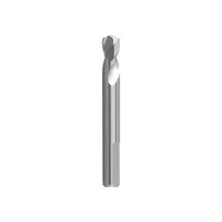RUKO ERB-HM-Ø6.00mm HSS galinis frezas, 6mm skersmens, 2 tiesūs peiliai, DIN 844