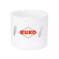 RUKO LOS-HSSCo-50mm bi-metalinė kiaurymių pjovimo freza, 50 mm skersmuo, 41 mm gylis, Vari-Tooth, srieginis laikiklis 5/8 colio-18 UNF, mėlyna