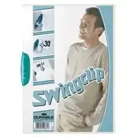 DURABLE SWINGCLIP 30 A4 segtuvas su spaustuku, permatomas (25 vnt.) 226014