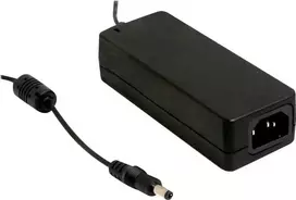 MEAN WELL GST60A48-P1J 60W 48V AC/DC stalinis maitinimo šaltinis su 2,1x5,5 mm DC kištuku