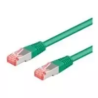 Wentronic 95647 CAT6 komutacinis kabelis, RJ45 kištukas–kištukas, 25 m, žalias