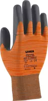 Uvex phynomic C3 apsauginės pirštinės nuo įpjovimų, 10 dydis, pilkos/oranžinės 6005410