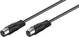 Wentronic AVK 120-150 1,5 m 5-pin DIN vyriškas-vyriškas audio/MIDI kabelis 50020
