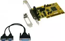 EXSYS EX-42372IS 2 prievadų PCI RS-422/485 serijinė plokštė su apsauga nuo viršįtampių, Low Profile
