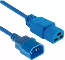 ACT maitinimo laidas C14 į C21 IEC 60320 mėlynas 3 m (AK5384)