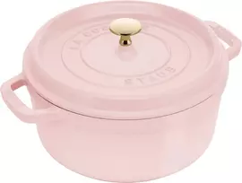STAUB La Cocotte apvalus ketaus troškinimo puodas 6,7L Cherry Blossom Pink