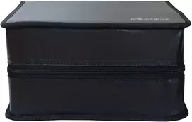 MediaRange CD/DVD laikymo vokai su atvartu, 500 vnt., juodi