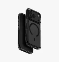 UNIQ Combat Magclick įkrovimo dėklas iPhone 18 Pro / 17 Pro - juodas