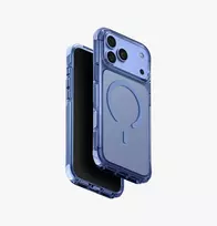 UNIQ Combat dėklas iPhone 18 Pro Max / 17 Pro Max su MagClick įkrovimu - mėlynas