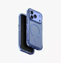 UNIQ Combat Magclick įkrovimo dėklas iPhone 18 Pro / 17 Pro - mėlynas