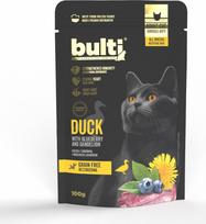 Bult I Superfoods Duck mince with blueberries and dandelion Mono - wet cat food - 100g