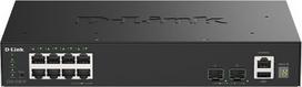 D-Link Smart Managed Switch DGS-1530-10/E 8 Ports GE + 2 Ports 10G SFP+
