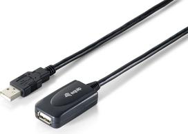Equip USB 2.0 Type A Active Extension Cable Male to Female, 15m