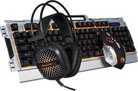 No Name Marvo CM303 keyboard Mouse included Gaming USB Black, Silver