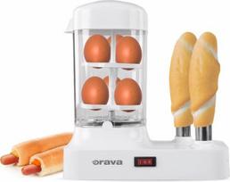 No Name Orava HM-03 hotdog maker Hot dog toaster 250 W White