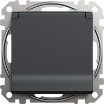 Schneider Kištukinis lizdas SCHNEIDER SEDNA DESIGN, antracito sp.,IP44