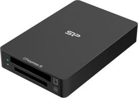 Silicon Power Memory Card Reader SILICON POWER CreatePro BS10 CFexpress Type B and SD 4.0 10Gbps Black